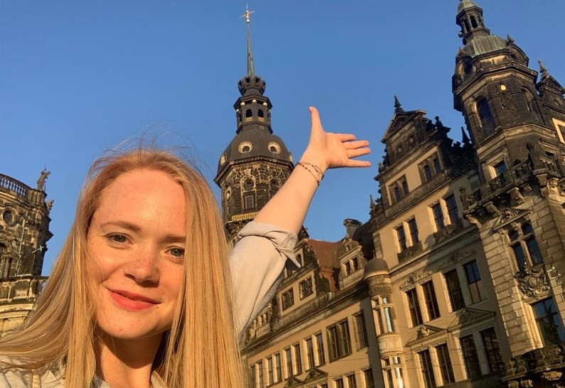 Саша-путешественница: актриса Александра Кузенкина в Дрездене и Нюрнберге