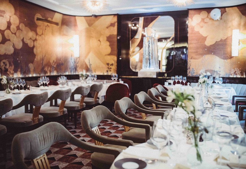 Кэролайн Вриланд, Екатерина Мухина и другие на ужине David Koma и LOrbe