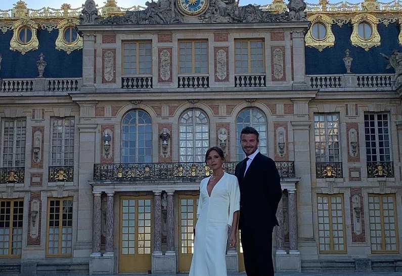 Для Виктории и Дэвида Бекхэм организовали частную экскурсию в Версальский дворец