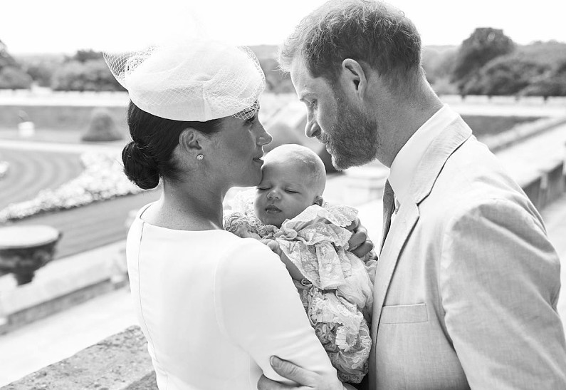 Сын Меган Маркл унаследовал цвет волос принца Гарри