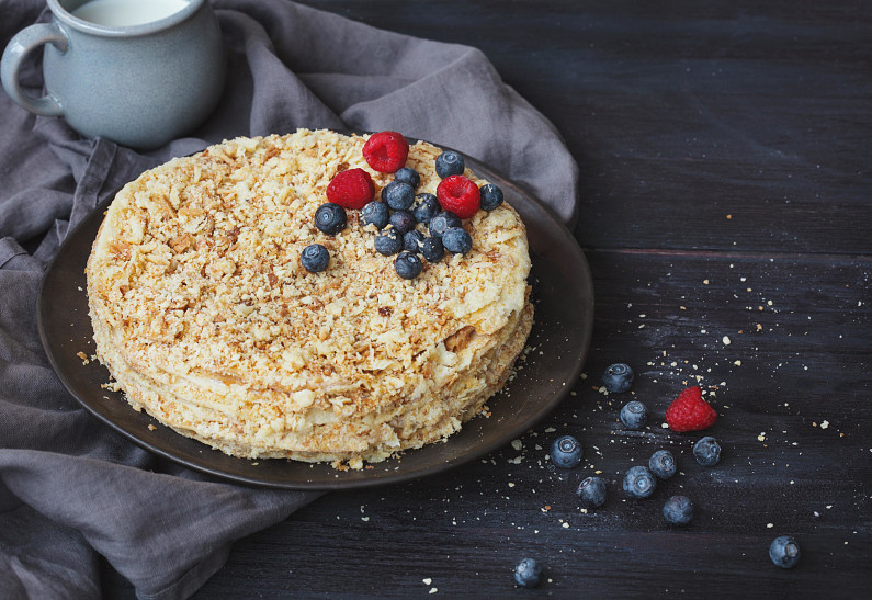 Самый легкий рецепт торта «Наполеон»