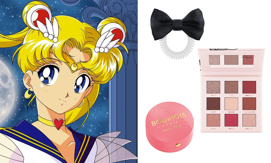 1. Резинка с бантиком для волос Bowtique, Invisibobble; 2. Тени для век, Minnie & Daisy Limited Edition, Catrice; 3. Румяна Blusher, Bourjois