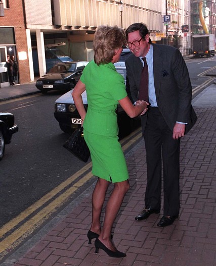 Принцесса Диана и Макс Гастингс