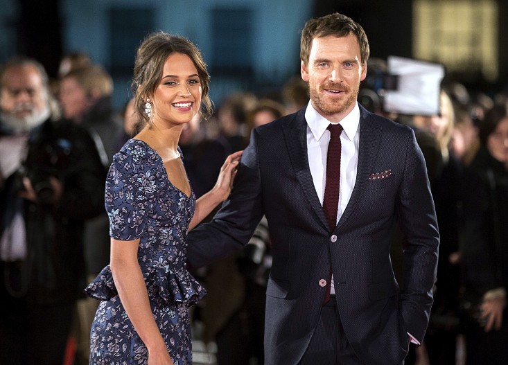 Алисия Викандер и Майкл Фассбендер