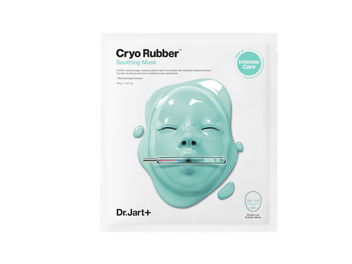 Успокаивающая альгинатная крио маска с аллантоином, Cryo Rubber, Dr.Jart+