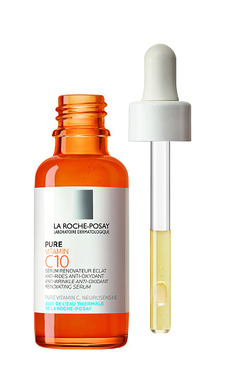 Антиоксидантная сыворотка для обновления кожи Vitamin C10, La Roche-Posay
