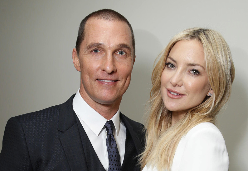 Мэттью МакКонахи ответил на обвинение Кейт Хадсон в худшем экранном поцелуе