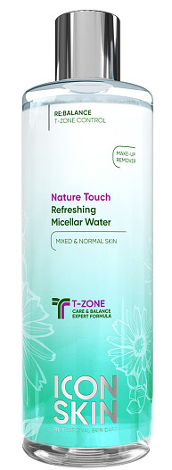 Освежающая мицеллярная вода Nature Touch, Icon Skin
