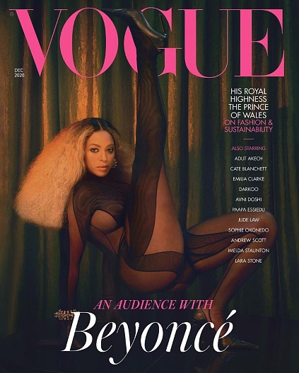 Бейонсе на обложке Vogue UK
