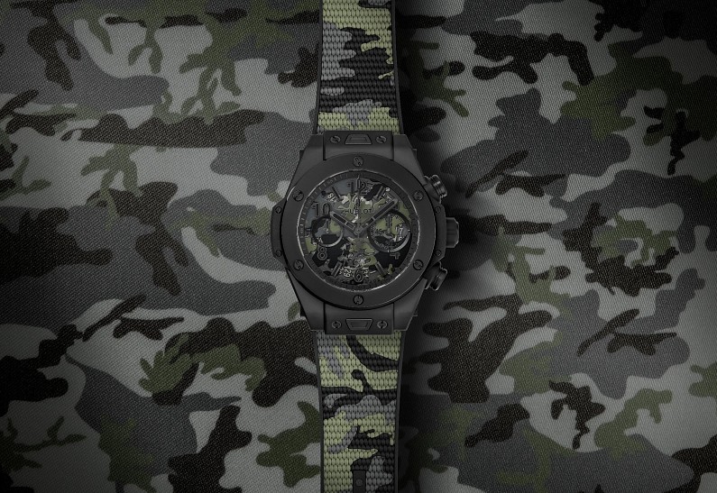Hublot представил часы Big Bang Camo Yohji Yamamoto в камуфляжной версии