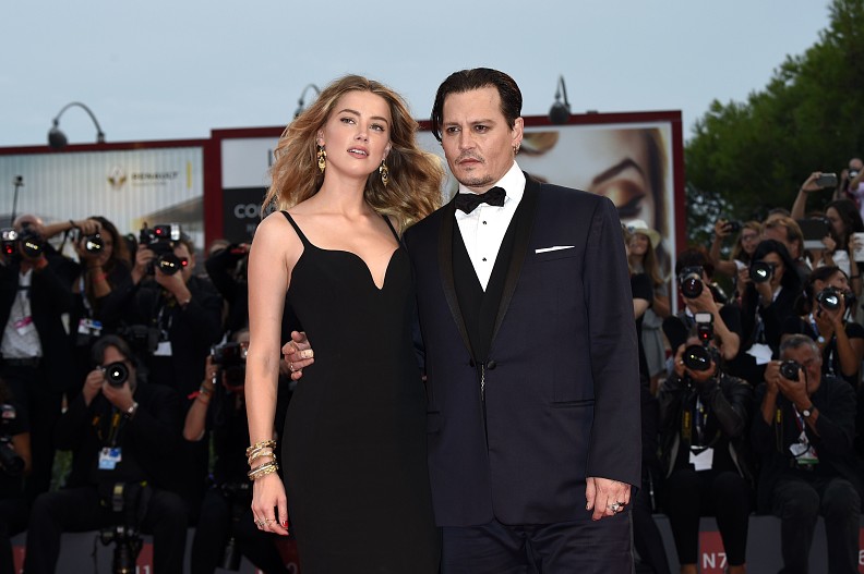 Эмбер Херд и Джонни Депп