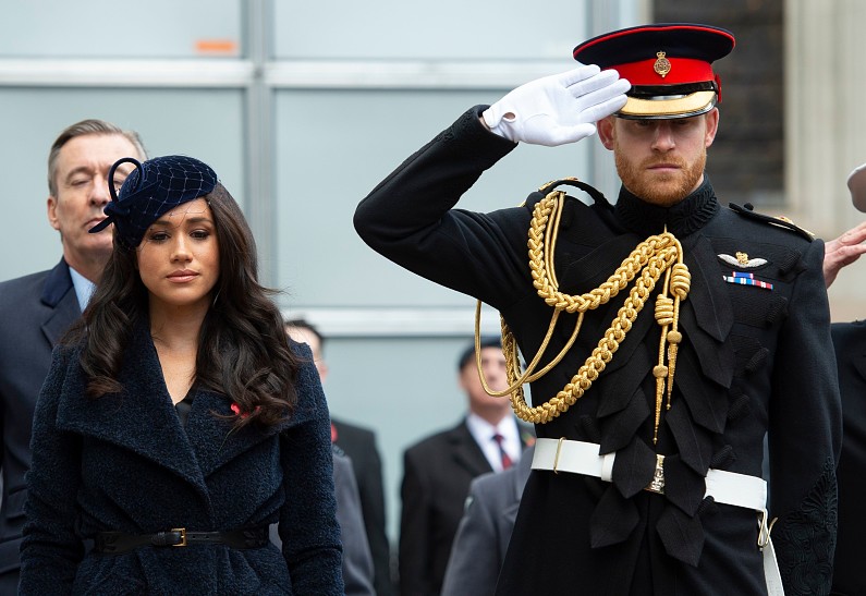 Принц Гарри и Меган Маркл почтили День памяти павших после запрета королевской семьи