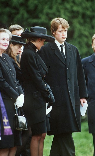 Принцесса Диана и Чарльз Спенсер