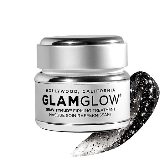 Маска для лица, повышающая упругость кожи Gravitymud Firming Treatment Glittermask, Glamglow