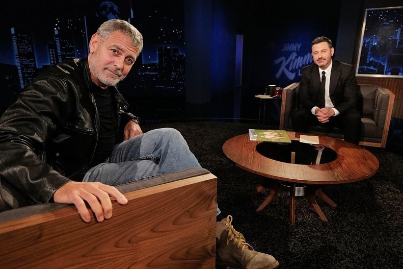 Джордж Клуни и Джимми Киммел