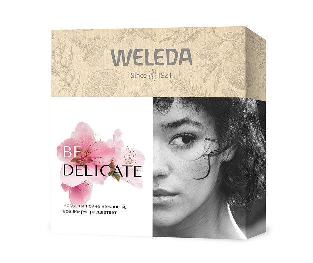 Подарочный набор, Be Delicate, Weleda
