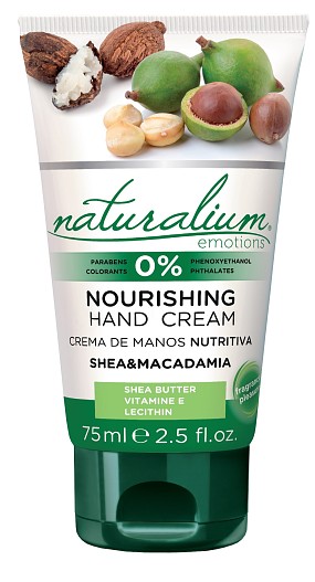 Питательный крем для рук, «Макадамия и ши», Naturalium Emotions
