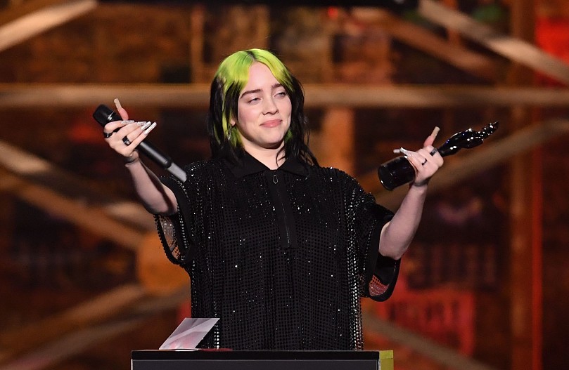 Билли Айлиш&nbsp;на премии Brit Awards 2020