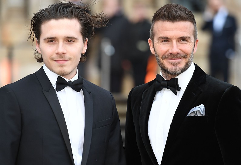 Весь в отца: Бруклин Бекхэм красиво признался в любви своей девушке