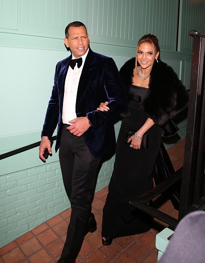 Алекс Родригес и Дженнифер Лопес