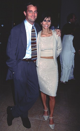 Мэттью Перри и Кортни Кокс