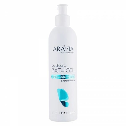 Очищающий гель с морской солью, Aravia Professional