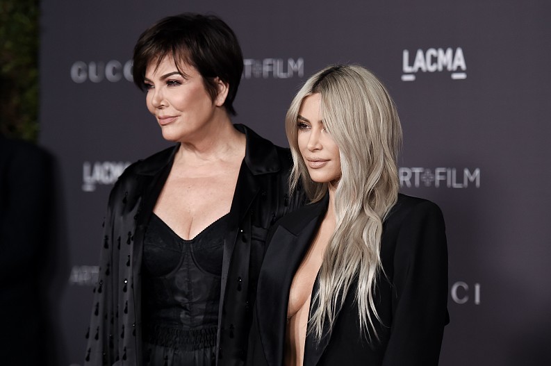 Крис Дженнер и Ким Кардашьян