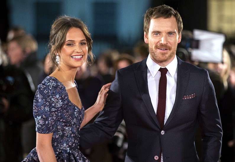 Впервые после свадьбы! Алисия Викандер и Майкл Фассбендер появились вместе на ковровой дорожке