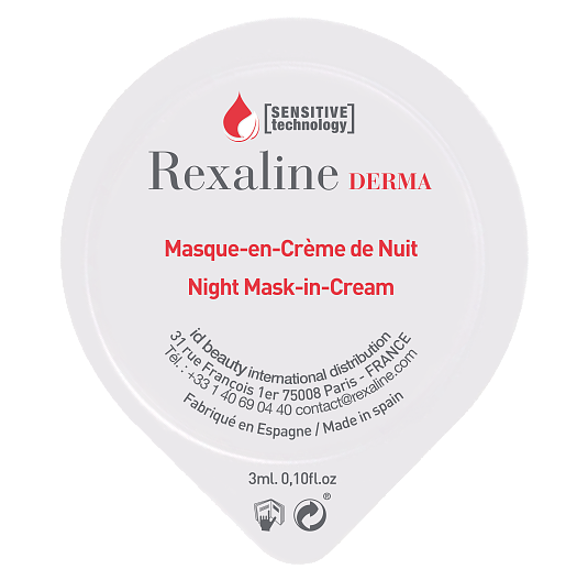 Ночная крем-маска, Night Mask-In-Cream, Rexaline