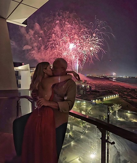 Елена Перминова и Александр Лебедев