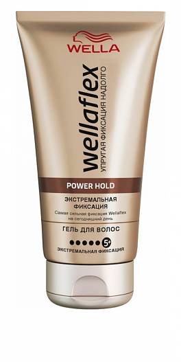 Гель для укладки волос Power Hold, Wellaflex, Wella.