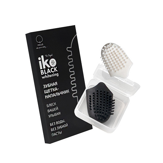 Зубная щетка-напальчник, iKO whitening, Melo