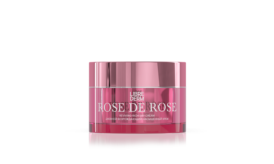 Дневной восстанавливающий крем, Rose de rose, Librederm
