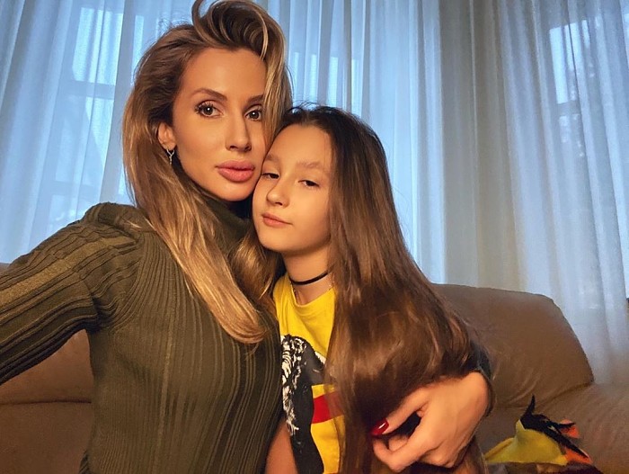 Светлана Лобода с дочерью Евой