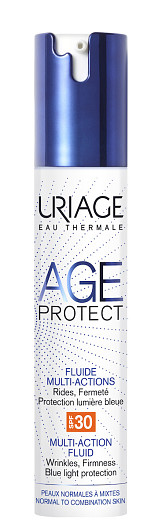Многофункциональный дневной флюид с SPF30, Age Protect, Uriage