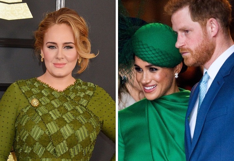 Адель тайно встречается с принцем Гарри и Меган Маркл и дает им советы, как жить в Беверли-Хиллз