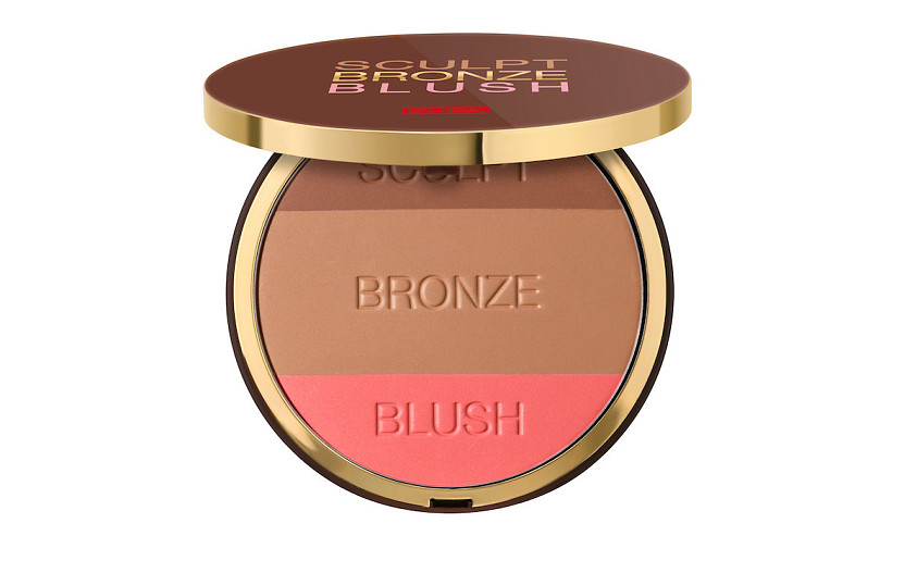 Скульптурирующая палетка для лица, Sculpt Bronze Blush, Pupa