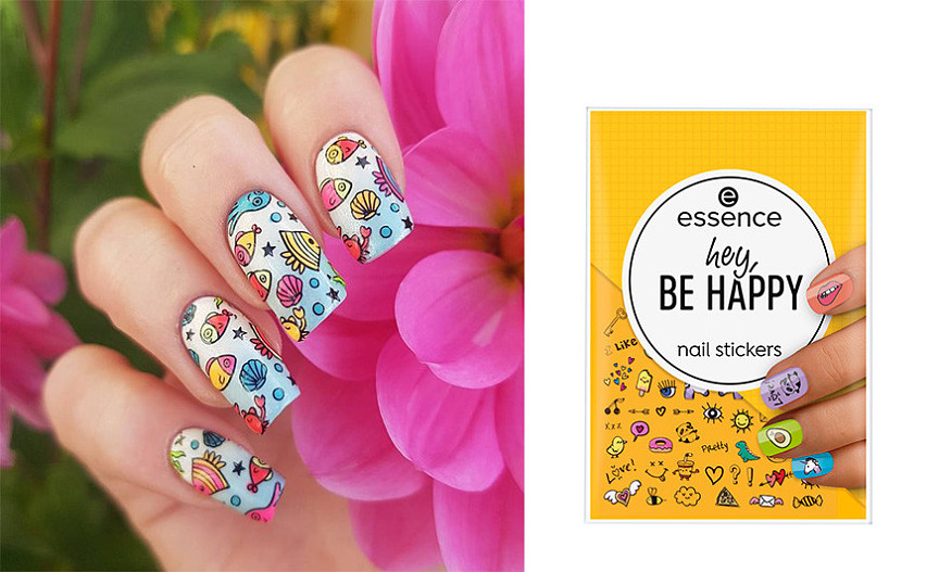 Стикеры для ногтей, Hey, be happy!, Essence