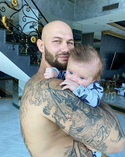 Джиган с сыном Давидом