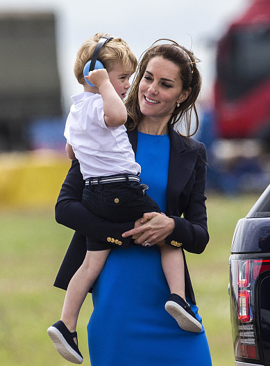 Кейт Миддлтон и принц Джордж