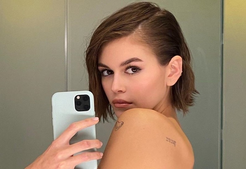 Кайя Гербер кардинально сменила имидж. Фото!