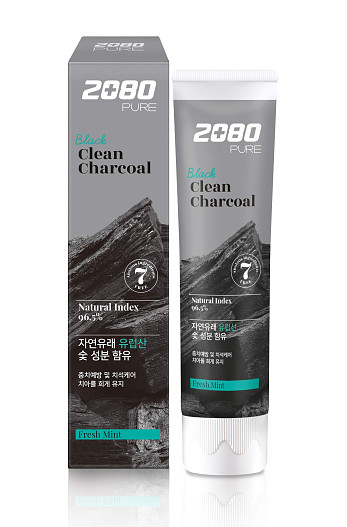 Зубная паста с углем и мятой Dental Clinic, 2080