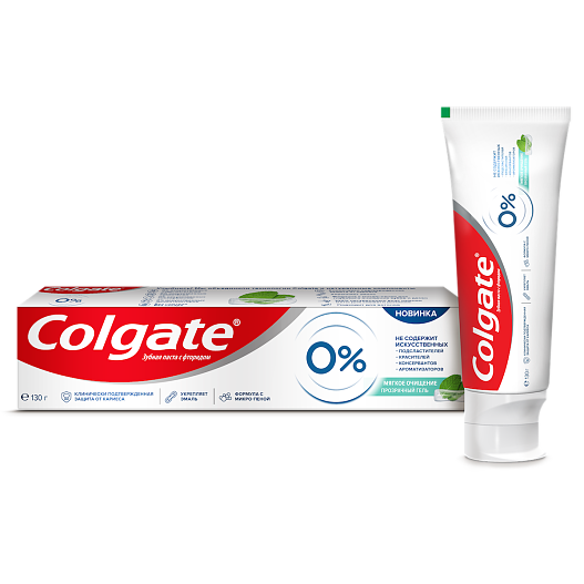 Зубная паста «Мягкое очищение», Colgate 0%