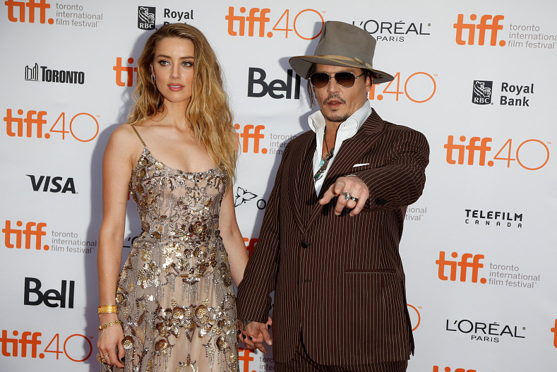 Эмбер Херд и Джонни Депп