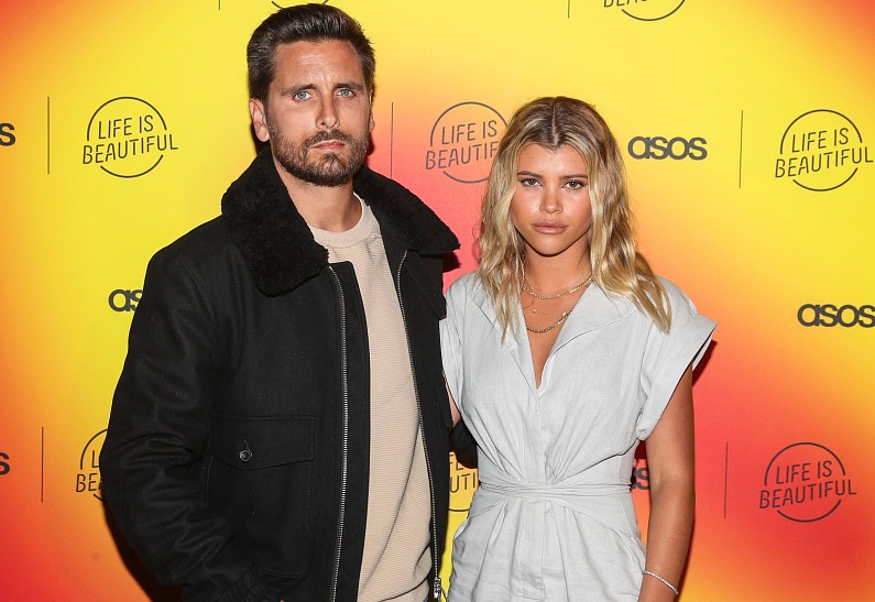 Скотт Дисик и София Ричи возобновили роман спустя два месяца после разрыва