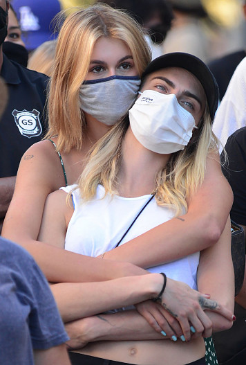 Кайя Гербер и Кара Делевинь