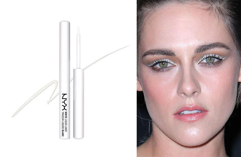 Жидкий лайнер White Liquid Liner, NYX Professional Makeup