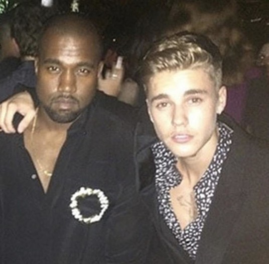 Канье Уэст и Джастин Бибер