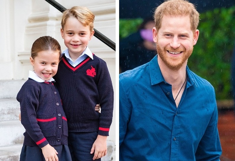 Стало известно, что принц Гарри дарил своим племянникам Джорджу и Шарлотте на дни рождения