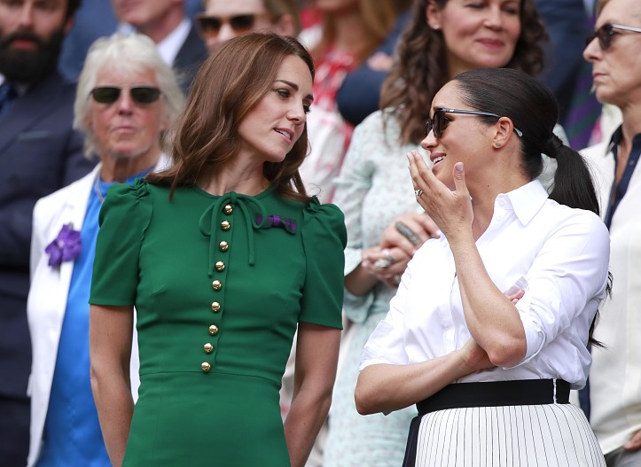 Кейт Миддлтон и Меган Маркл